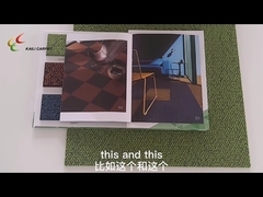 50cm X 50cm Nylon Carpet Tiles Fire Resistant Modular Carpet With PVC