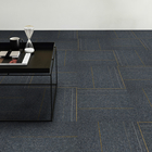 50x50 Removable Carpet Tiles Nylon Loop Pile Commercial Anti Static Carpet Tiles