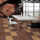Bitumen 50x50cm Nylon Floor Carpet Anti Static Solution Dyed Carpet Commercial