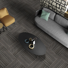 50cmx50cm Polypropylene Nylon Carpet Tiles Anti-Static Loop Pile Floor Carpet