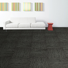 High Low Nylon Carpet Tiles 50cm Polypropylene Solution Dyed Carpet