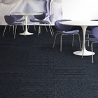 Anti Static Loop Carpet Tiles 50x50 Cm High Low Polypropylene Carpet Tile