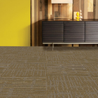 Anti Static Nylon Carpet Tiles 50x50cm High Low Loop Polypropylene Carpet Tiles