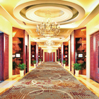 Luxury Woven Axminster Flame Resistant Carpet For 5 Star Hotel