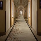 Wool Woven Axminster Carpet Jute Backing for Hotel Home Bedroom