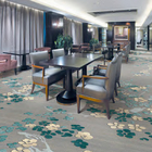 Wool And Nylon Woven Axminster Carpet For Lobby Wall To Wall