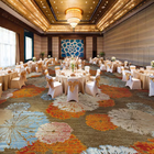 Custom Banquet Hall Woven Axminster Carpet Polypropylene Backing
