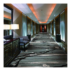 Chinese Ink Painting Style Carpet Woven Axminster Carpet For Hotel Corridor
