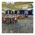 Custom Design Banquet Hall Woven Axminster Carpet With CRI And CE