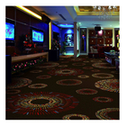 Game Room Fireproof Fleece Hospitality Woven Jacquard Carpet With Antistatic