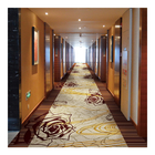Custom Pattern Luxury Hospitality Carpet Wear Resisting For Hallway