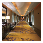 Cut Pile Violet  Luxury Hospitality Carpet Wilton Woven Carpet For Restaurant