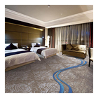 Room Luxury Hospitality Carpet With PP Wilton Woven Carpet