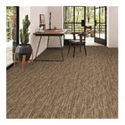 20" X 20" Customized Pattern Office Printed Carpet Tiles Nylon Fiber With PVC Backing