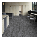 PVC Backing Commercial Modular Carpet Tile Anti-Silp 6mm Pile Height