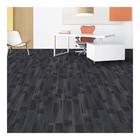 Long Commercial Modular Carpet Grey Tiles For Your Office 25x100cm
