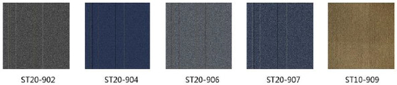 50x50cm Decorative Nylon Carpet Tiles PP Carpet Tiles With Bitumen Backing