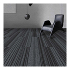 PP Level Loop Pile  25cm X 100cm Carpet Tiles Easy To Install