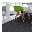 10x40inch Kaili Carpet Tiles Wear Warranties PVC Modular Carpet