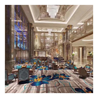 Lobby And Hallway 10mm Cut Pile Hand Tufted Carpet Customizable Design