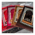 10mm Mosque Prayer Rug Color Cotton Filler With Non-Slip Backing
