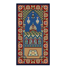 Single Mosque Prayer Rug PP Wilton Muslim Carpet 65cm X 120cm