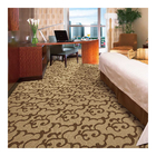 Jacquard Loop Pile Tufted Broadloom Carpet Width 4m For Hotel Room