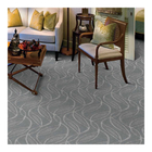 Wall To Wall PP High Cut Low Pile Tufted Broadloom Carpet For Room