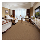 Wool Blended Carpet 90% PP 10% Wool Wall To Wall Tufted Carpet For Hotel