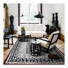 Eastern Art Exotic Style Colorful Indoor Area Rug Luxury Shag Carpets For Floor