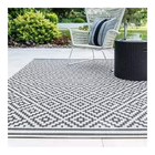 Anti-UV PP Outdoor Area Rug Flat Rug To Liven Up Backyard And Garden