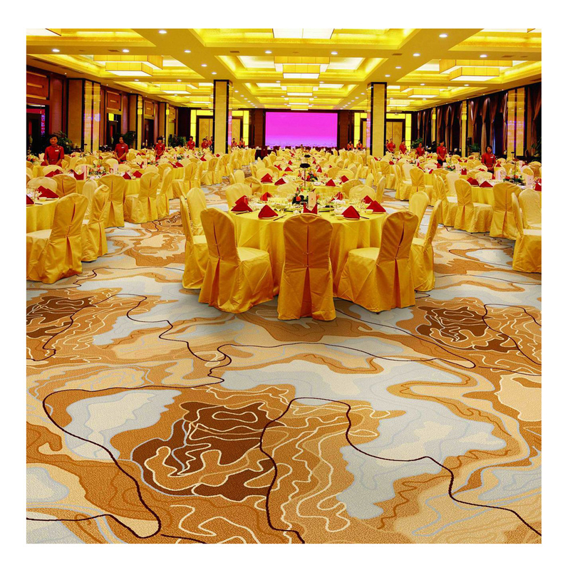 Banquet Hall Axminster Hotel Ballroom Carpet Luxury Hospitality Woven Carpet