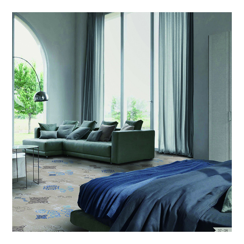 Room Luxury Hospitality Carpet With PP Wilton Woven Carpet