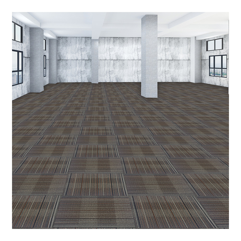 PVC Backed Office Removable Nylon Carpet Tiles 50cm*50cm