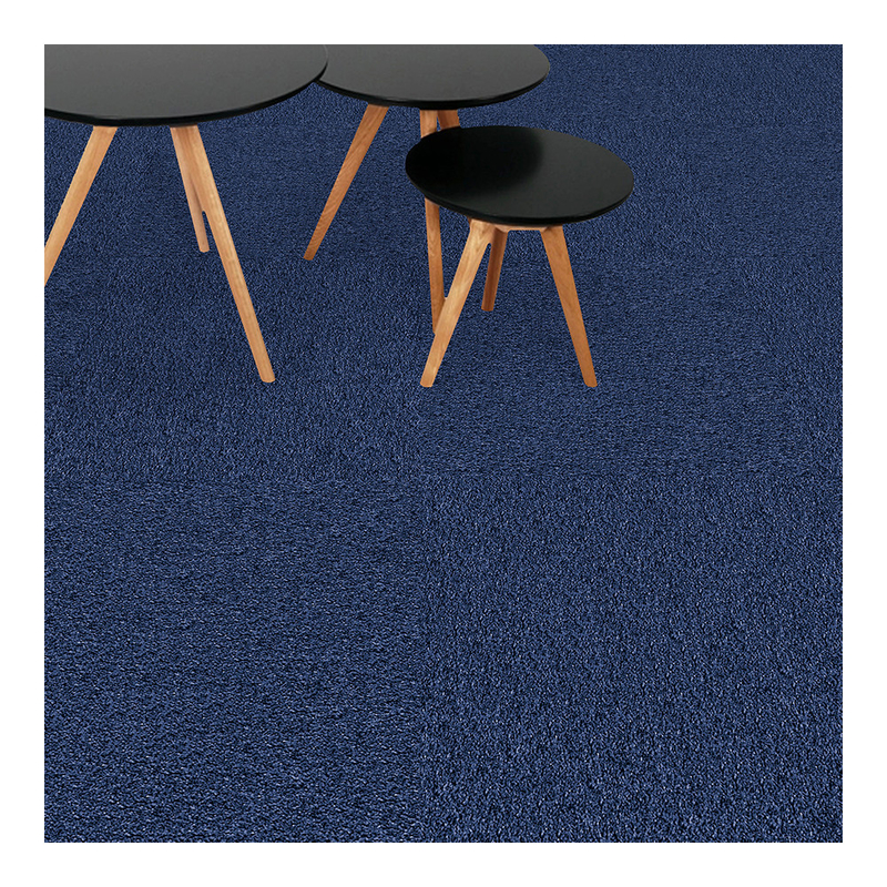 Plain Nylon Commercial Modular Carpet Customzied Color And Size