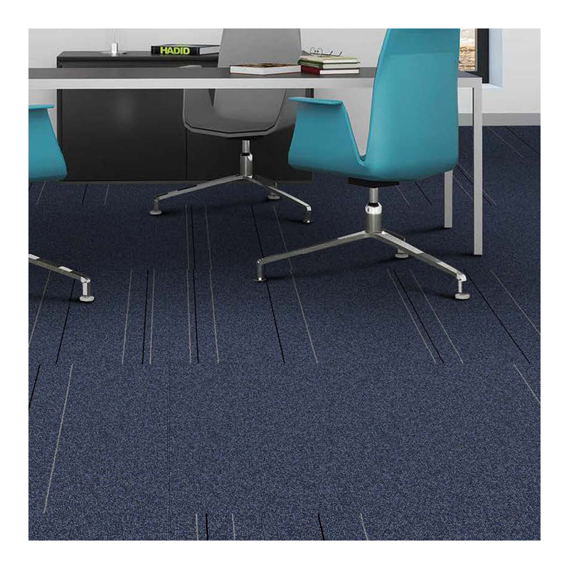 50x50cm Decorative Nylon Carpet Tiles PP Carpet Tiles With Bitumen Backing
